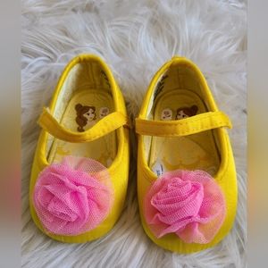 Disney Store Belle Baby Costume Shoes 12-18 Months 2019 Like New